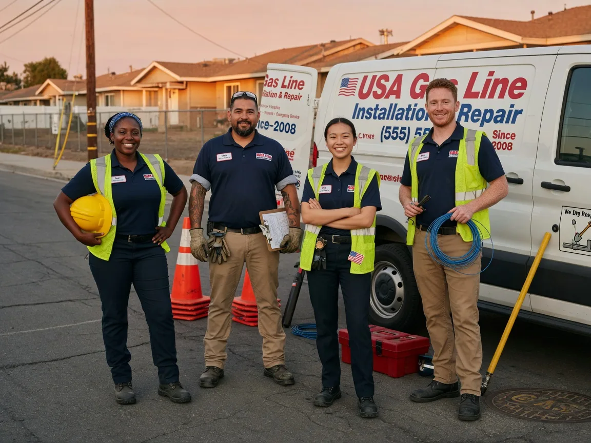 Gas Line Installation company in Odon, IN